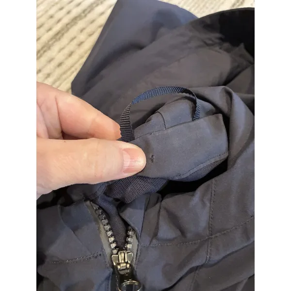 Lululemon women's navy blue lightweight hooded windbreaker jacket 6 - Image 10