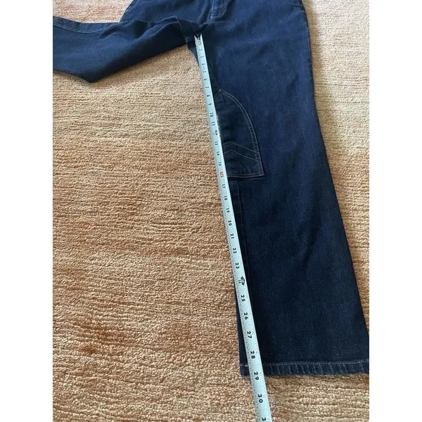 Ralph Lauren Lauren Jeans Co. Premium Women’s Riding-Style Jeans Dark Blue Size 10 - Image 7