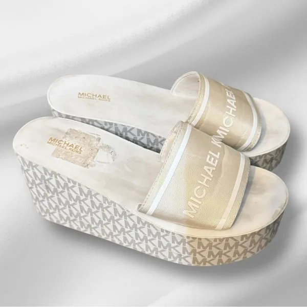 Michael Michael Kors Eva Platform‎ Slides - Image 3
