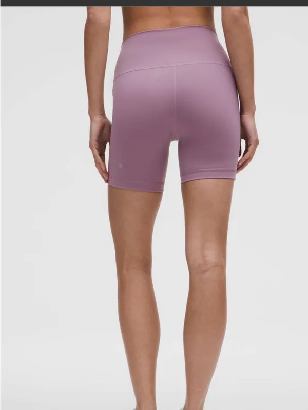 Lululemon Wunder Train High-Rise Short 6" Lavender Lux (First Release) - Image 2