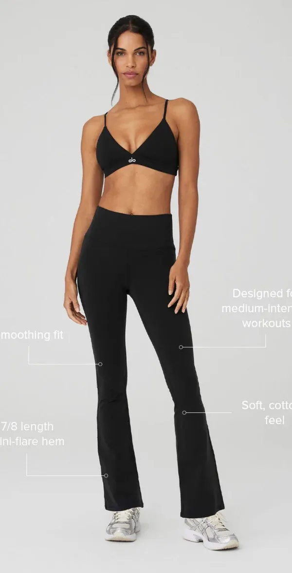 Alo Airbrush High Waist 7/8 Bootcut Legging - Image 2