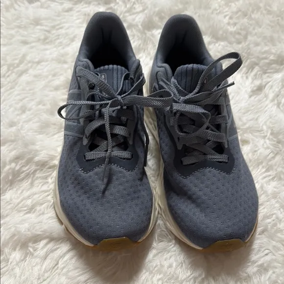 New New Balance Fresh Foam Gray Athletic Sneakers - Image 2