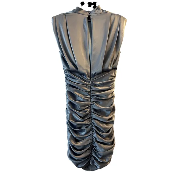 Aritzia Babaton Ten Hasek mini dress light blue size 0 - Image 5