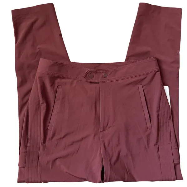 Athleta Uptown Ankle Pant Cognac Brown Size 6 - Image 6