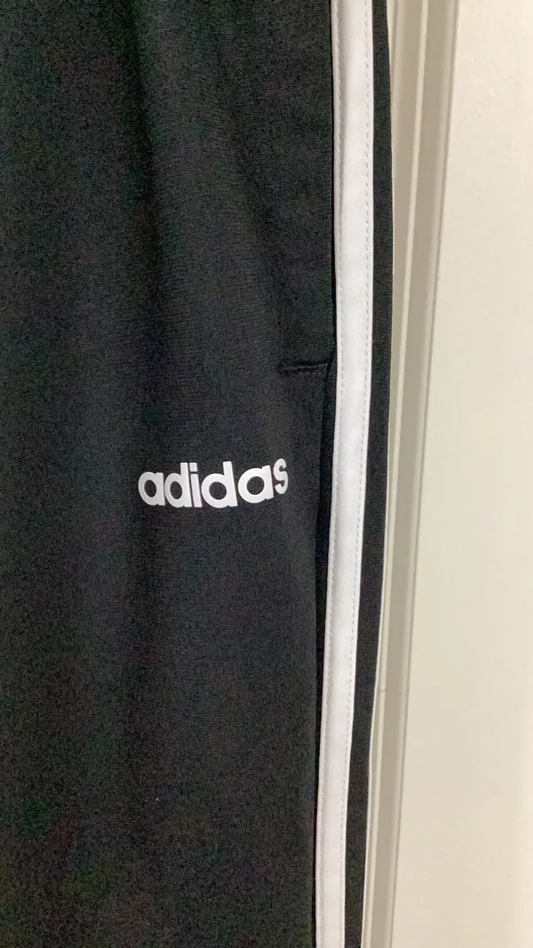Adidas Black Jogger Sweatpants - Image 3