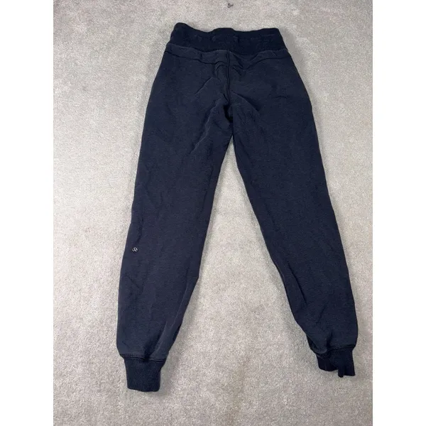lululemon sweatpants navy pockets size 2‎ joggers - Image 4