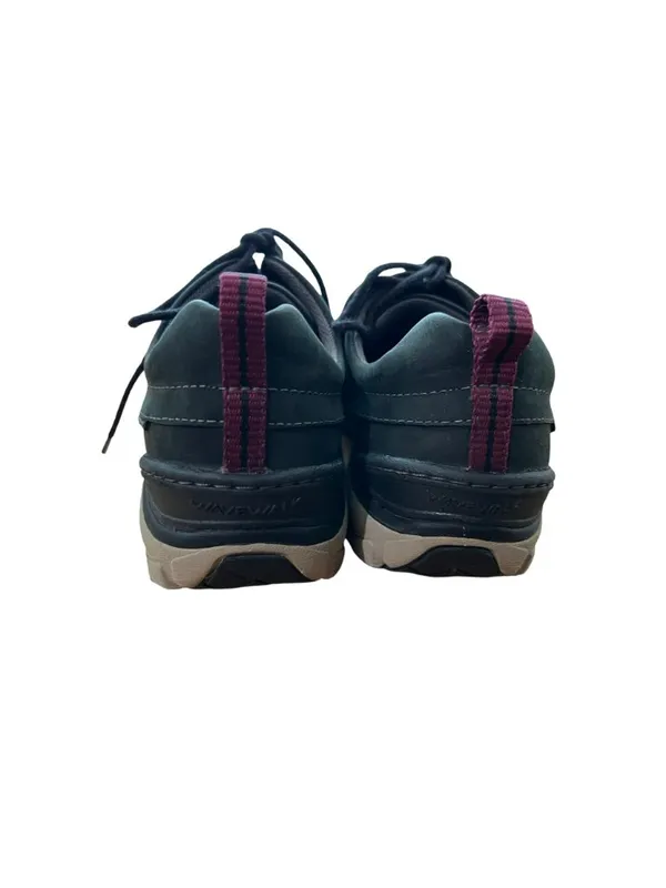 Clarks Wave Go Women’s 9.5 Navy Nubuck Leather WaveWalk Shoes Used - Image 14