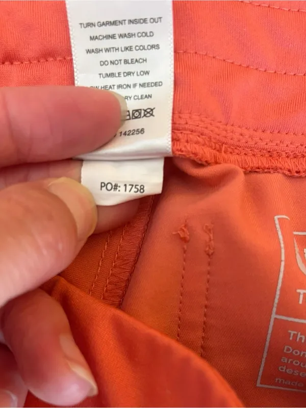 FIGS Zamora Joggers Scrub Bottoms Hot Coral Womens Size XXS Petite. - Image 7