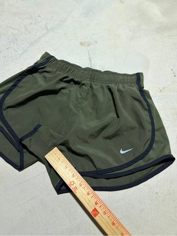 Nike Green Athletic Running Shorts dri-fit small - Image 5