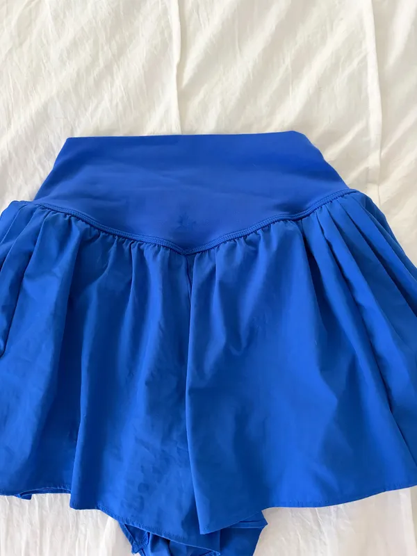Aerie Flowy Shorts offline pleated - Image 3
