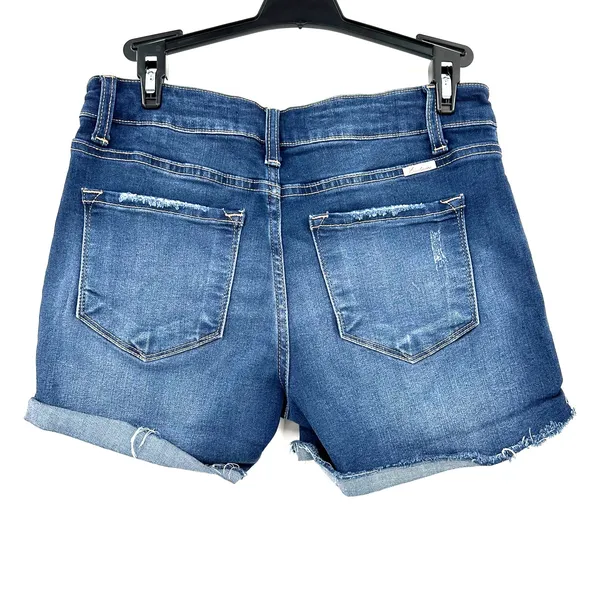 Kancan Size 27 Cutoff Blue Jean Denim Shorts Style KC6111-CLM‎ Cut 38580 - Image 2