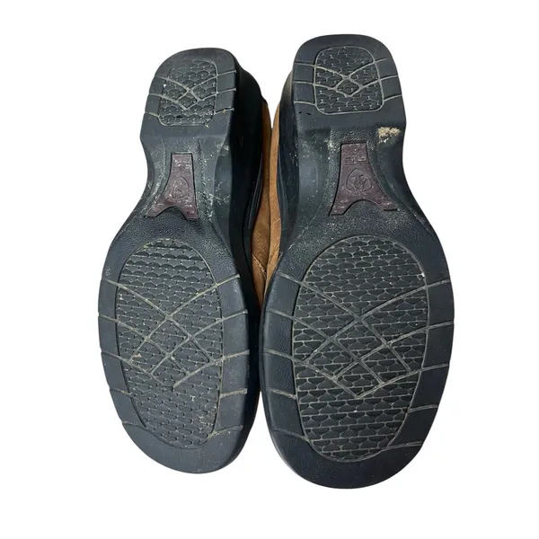 Ariat Mendocino Tassel Dark Aged Shoes Clogs Women's 8B Leather Slip-on - Image 14