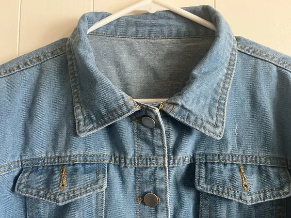 Alternative Denim 3/4 Sleeves Jean Jacket - Image 2