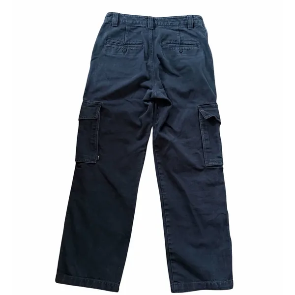 Women's TNA Aritzia Black Cargo Pant Supply Utility Baggy Fit Multi Pocketed - Image 6