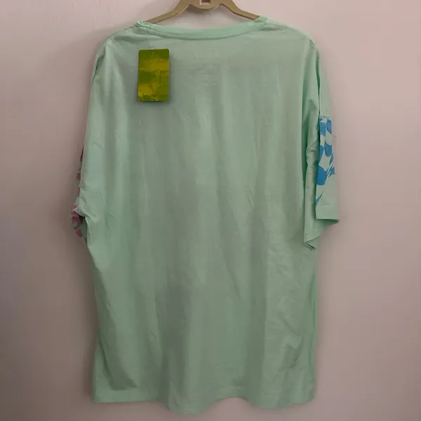 Disney Stitch and Angel Racing Car Mint T-shirt Size XXL - Image 2