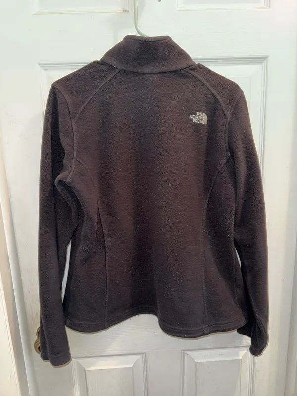 The North Face Fleece Women’s Jacket Full-Zip Black - Image 2