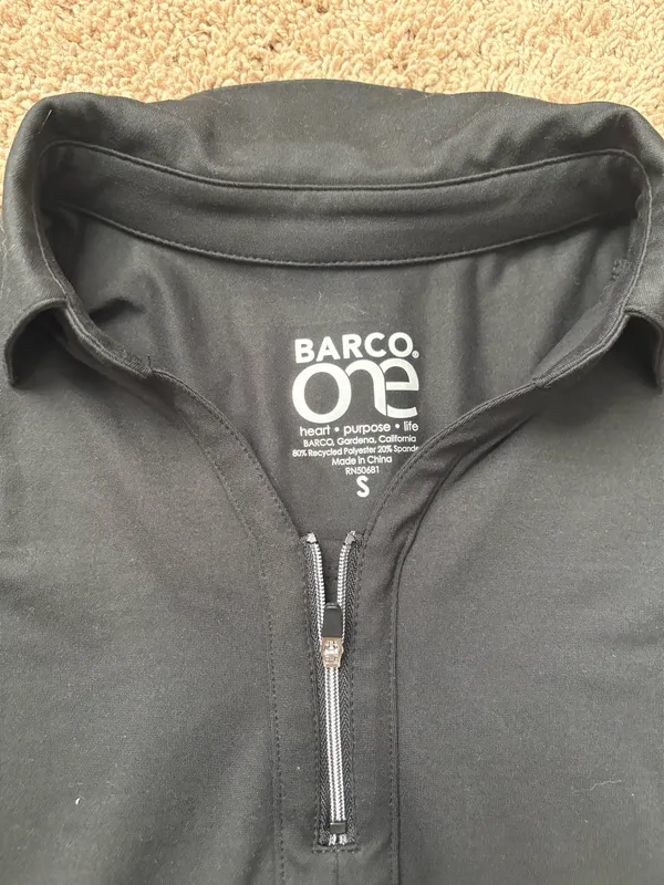 Barco One Black Scrub Set - Image 4