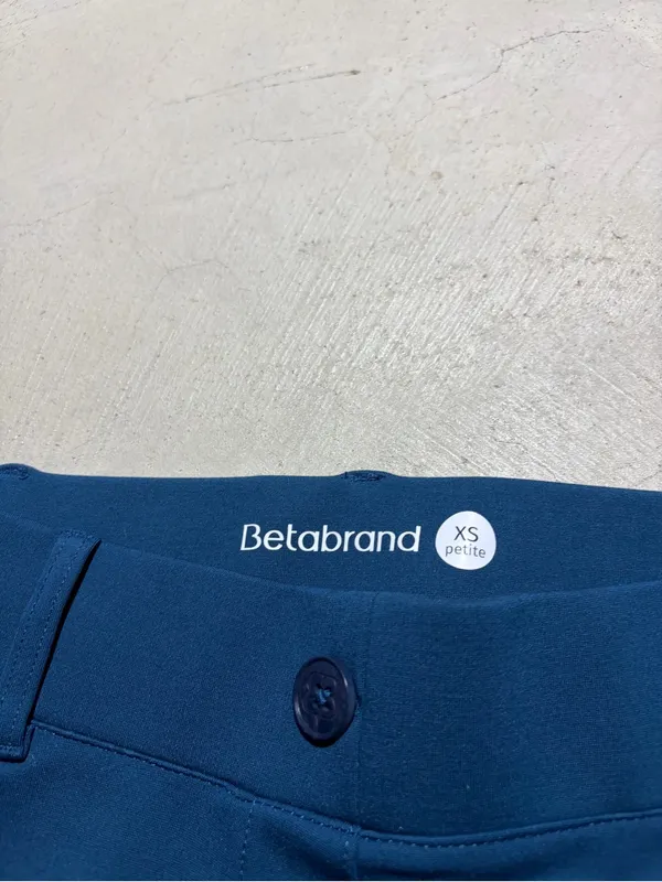 Betabrand classic blue dress pants Trousers XS petite - Image 3
