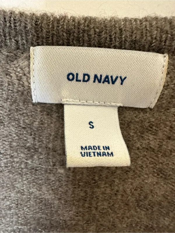 Old Navy Open-Front Cardigan - Gray Brown - Image 2
