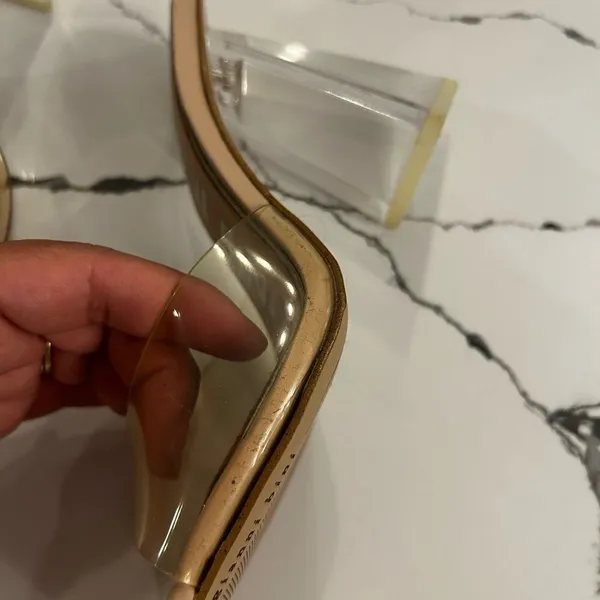 Gianni Bini Women's Transparent Heels NWOT - Image 3