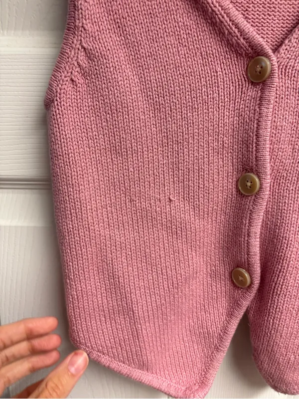 Wilfred Aritzia Signet Sweater Vest 100 % Cotton Size XS - Image 2