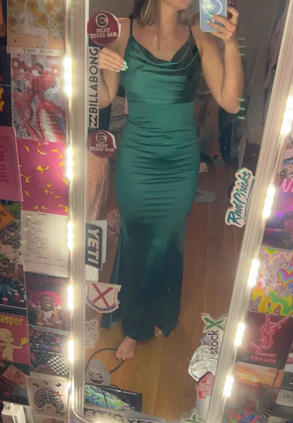 Hello Molly Green Maxi Dress - Image 4