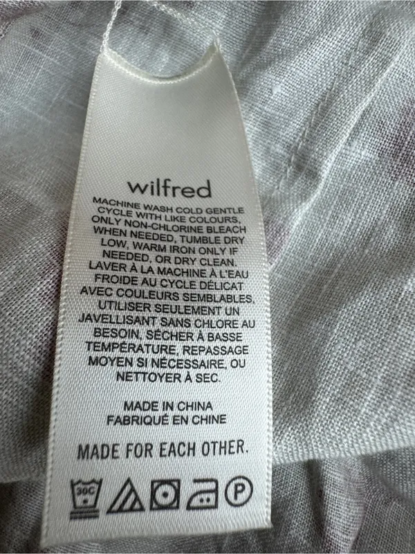 Aritzia Wilfred Genoa Cottagecore Dress L - Image 9
