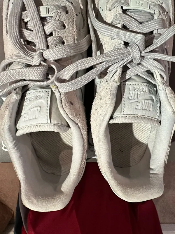 Nike Air Force 1 Sail Glitter '07 SE Suede - Image 2