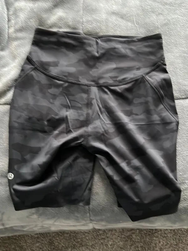 Black Camo Lululemon Shorts - Image 2