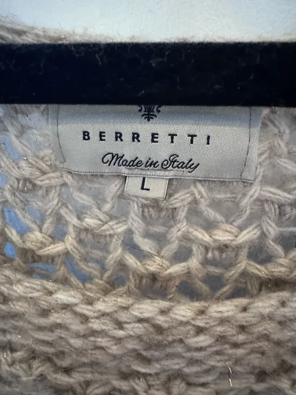 Knit sweater Tan Size L - Image 2