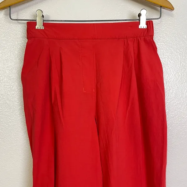 Lululemon Your True Trouser Pants Womens Size 4 Red Pull On Crop Stretch 24" - Image 3