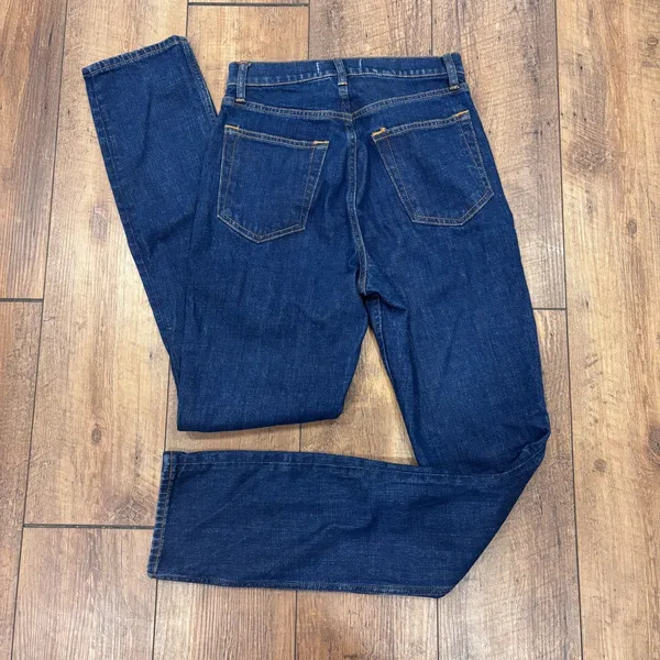 Abercrombie & Fitch 90s Slim Straight Ultra High Rise Curve Love Jeans 26/2L NWT - Image 4