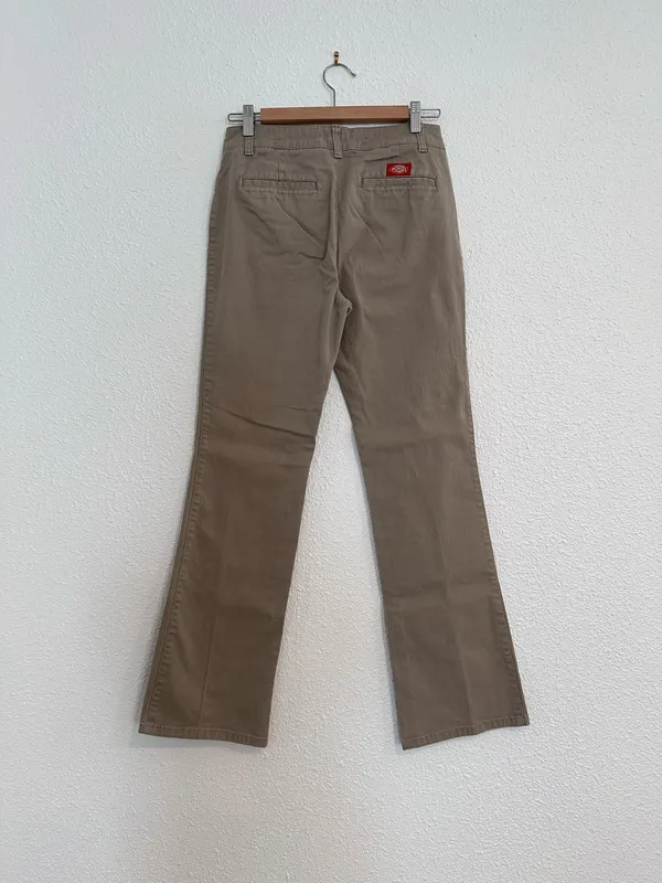 dickies khaki bootcut the worker pant cotton spandex blend - Image 2