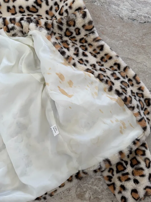 These Three Boutique Leopard Coat  - Image 2