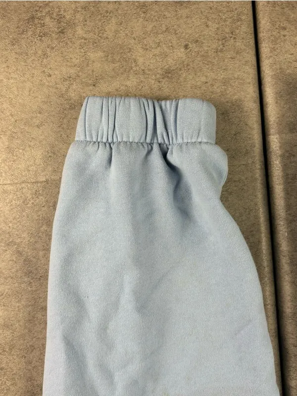 Baby blue hollister ultra high rise jogger fleece sweatpants - Image 5