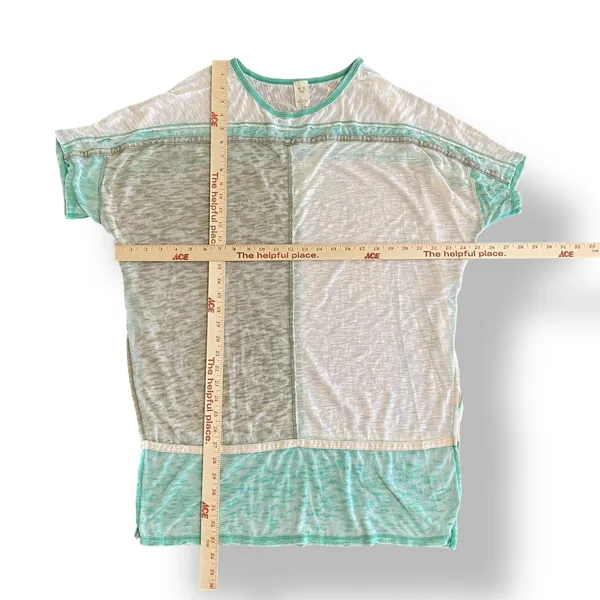Free People We‎ The Free Charleston Color Block Oversized Tunic Womens Size S - Image 3