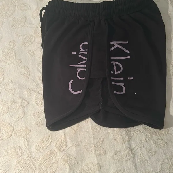 Calvin Klein Black Athletic Shorts size L - Image 4