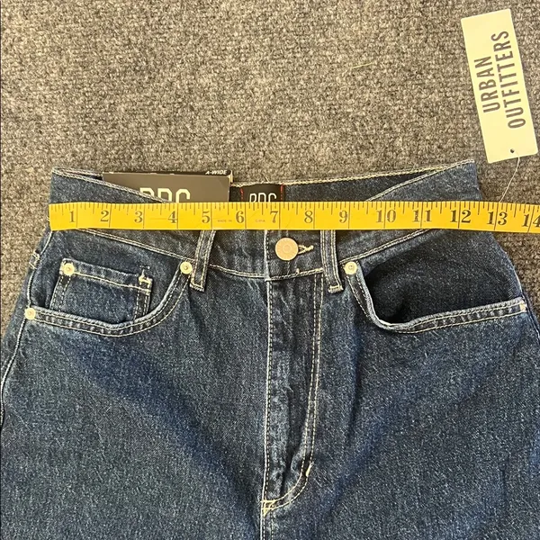 BDG Blue Denim Jeans A-Wide Leg SIZE 28 ( NWT) - Image 5