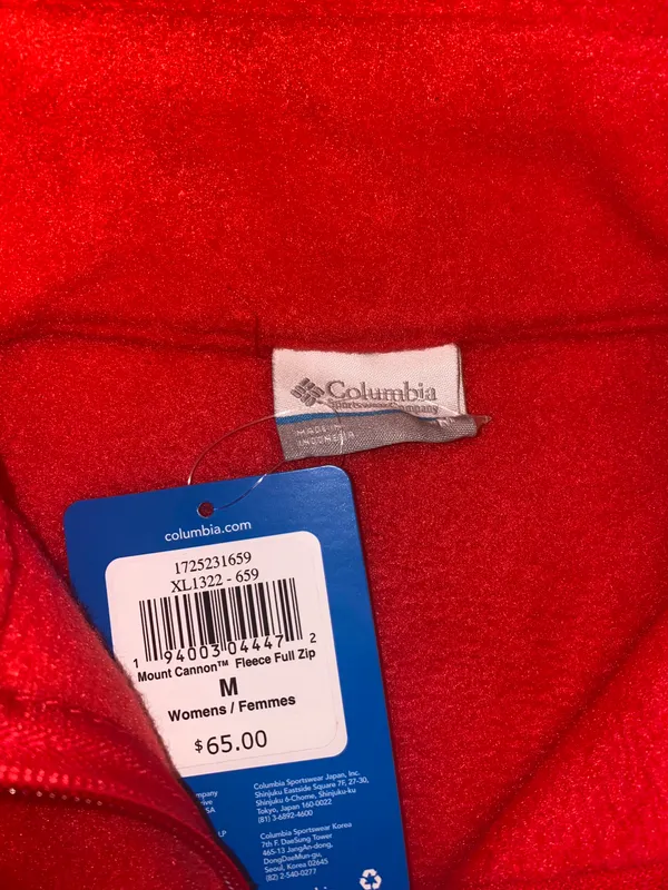 Columbia Fleece Jacket - Image 3
