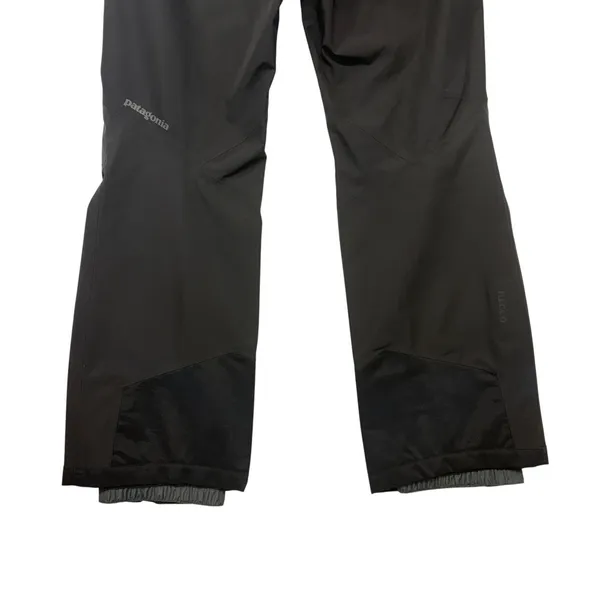 Patagonia Gore-Tex Snow Pants Powder‎ Bowl Black Ski Snowboard Shell RECCO XS - Image 8