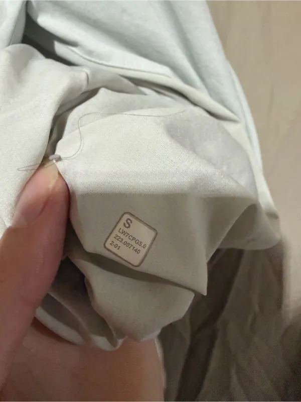 Lululemon Cinchable Waist High-Rise Woven Short 3.5" Bone - Image 5