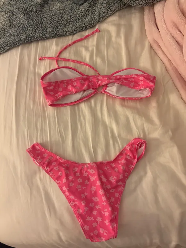 Shein Pink Bikini Set - Image 2