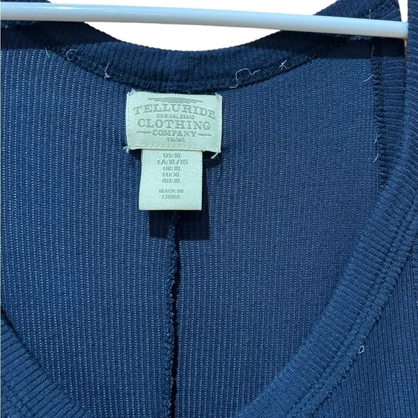 Telluride Clothing Company Blue Tank Top Women's Size XL - Image 2