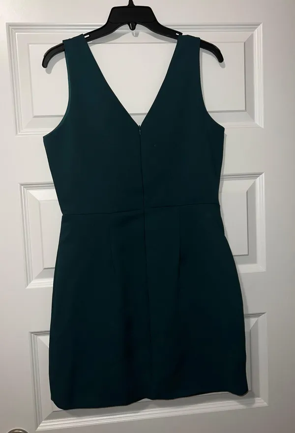 Boutique Cocktail Dress Blue Size L - Image 2