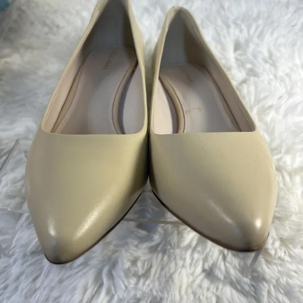 COLE HAAN Women's The Go-to Park Pump Nude Size 9B Closed Toe 65mm - Image 6