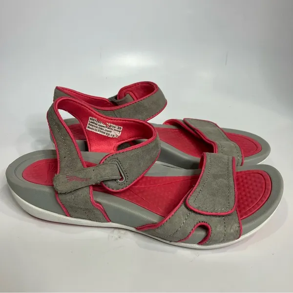 Dansko sandals‎ gray pink casual walking women’s size 39 - Image 4