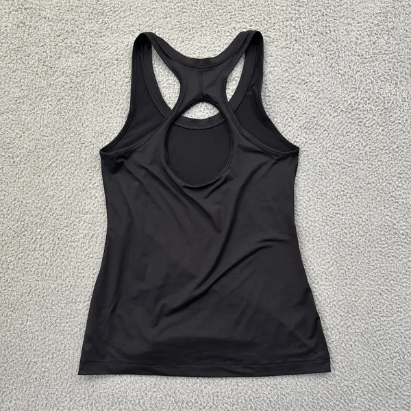 Athleta Nitro Tank Top Black Athletic Athleisure Yoga Women's Small - Image 2