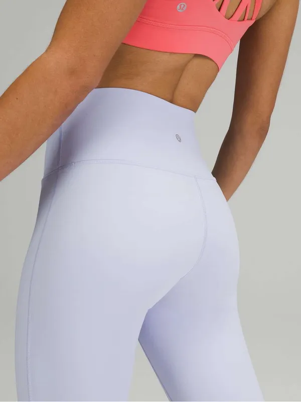 Lululemon Wunder Under High-Rise Tight 25 in Pastel Blue - Size: 2 - Image 3