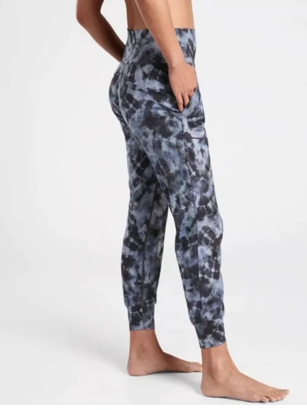 Athleta Salutation Printed Jogger Pant Women Size Small #657681 - Image 3