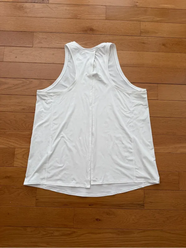 Lululemon White All Tied Up Tank Top - Image 5
